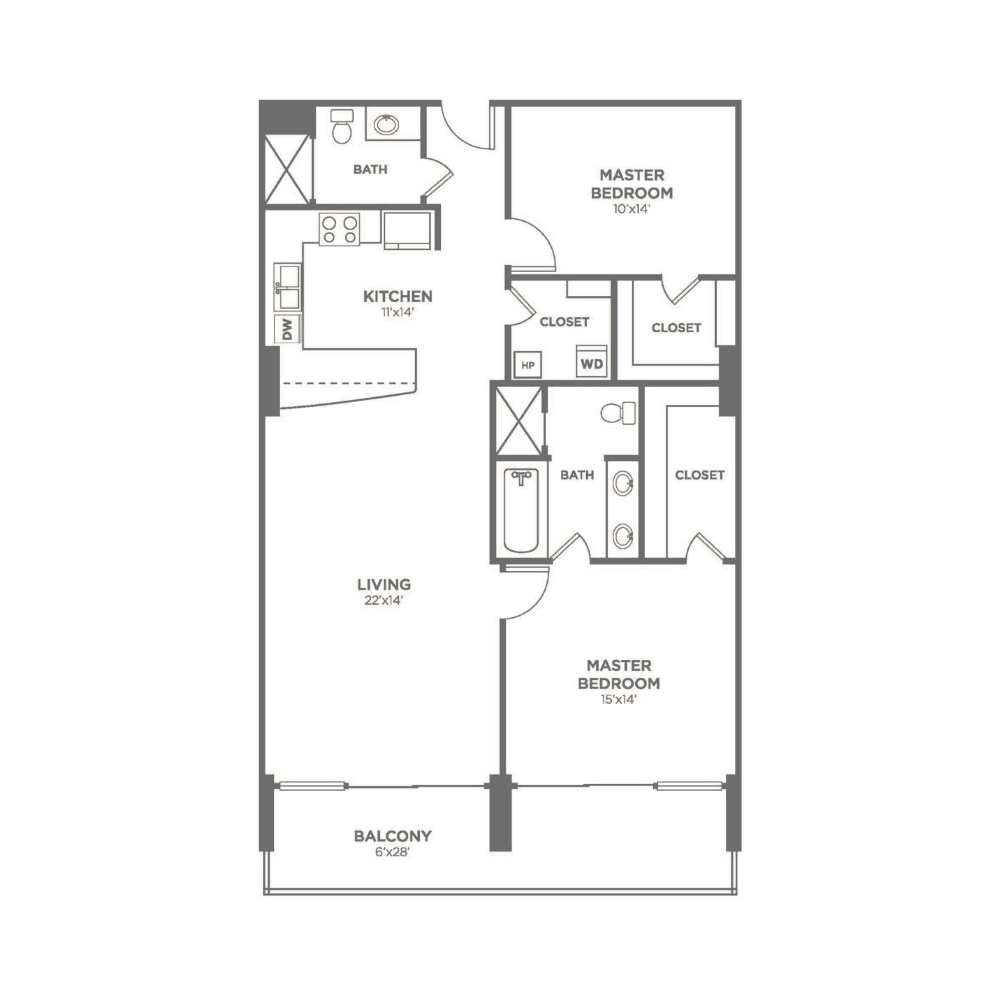 2 Bedroom
