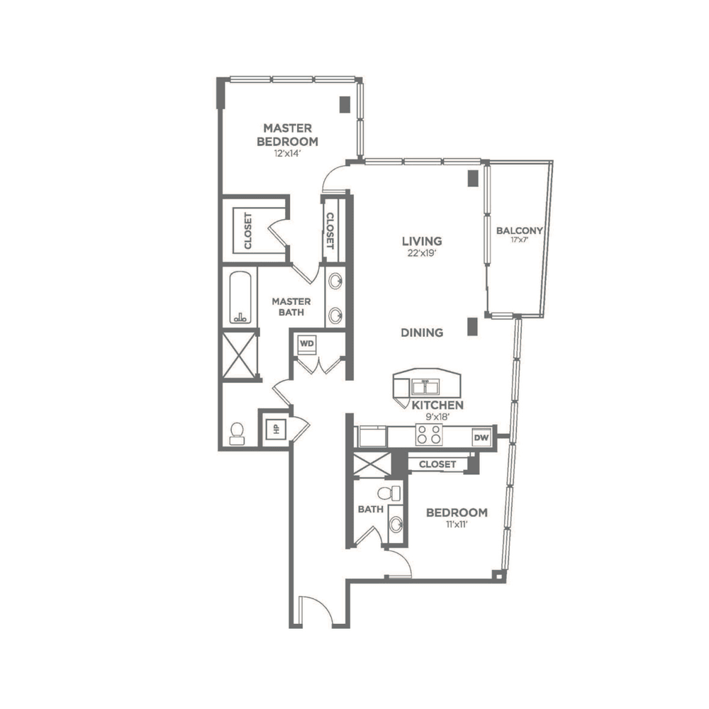 2 Bedroom