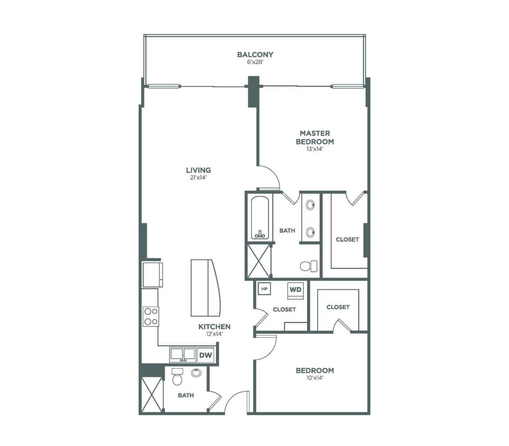 2 Bedroom