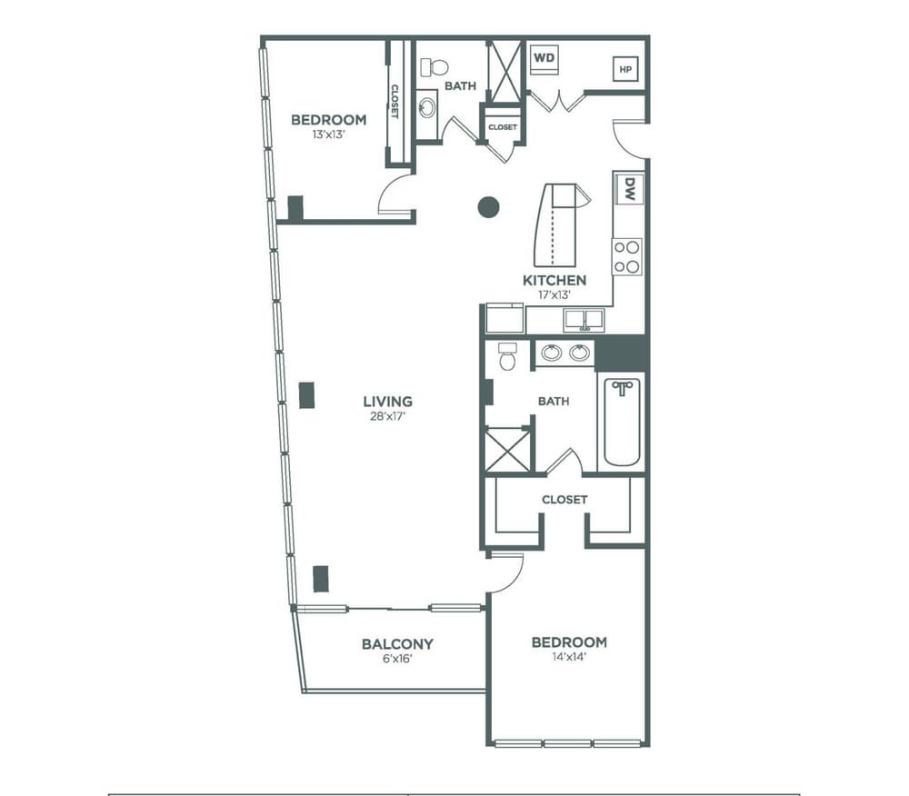 2 Bedroom