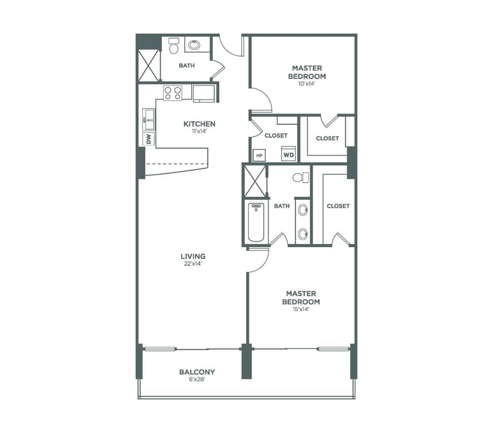 2 Bedroom