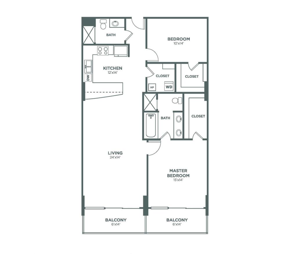 2 Bedroom
