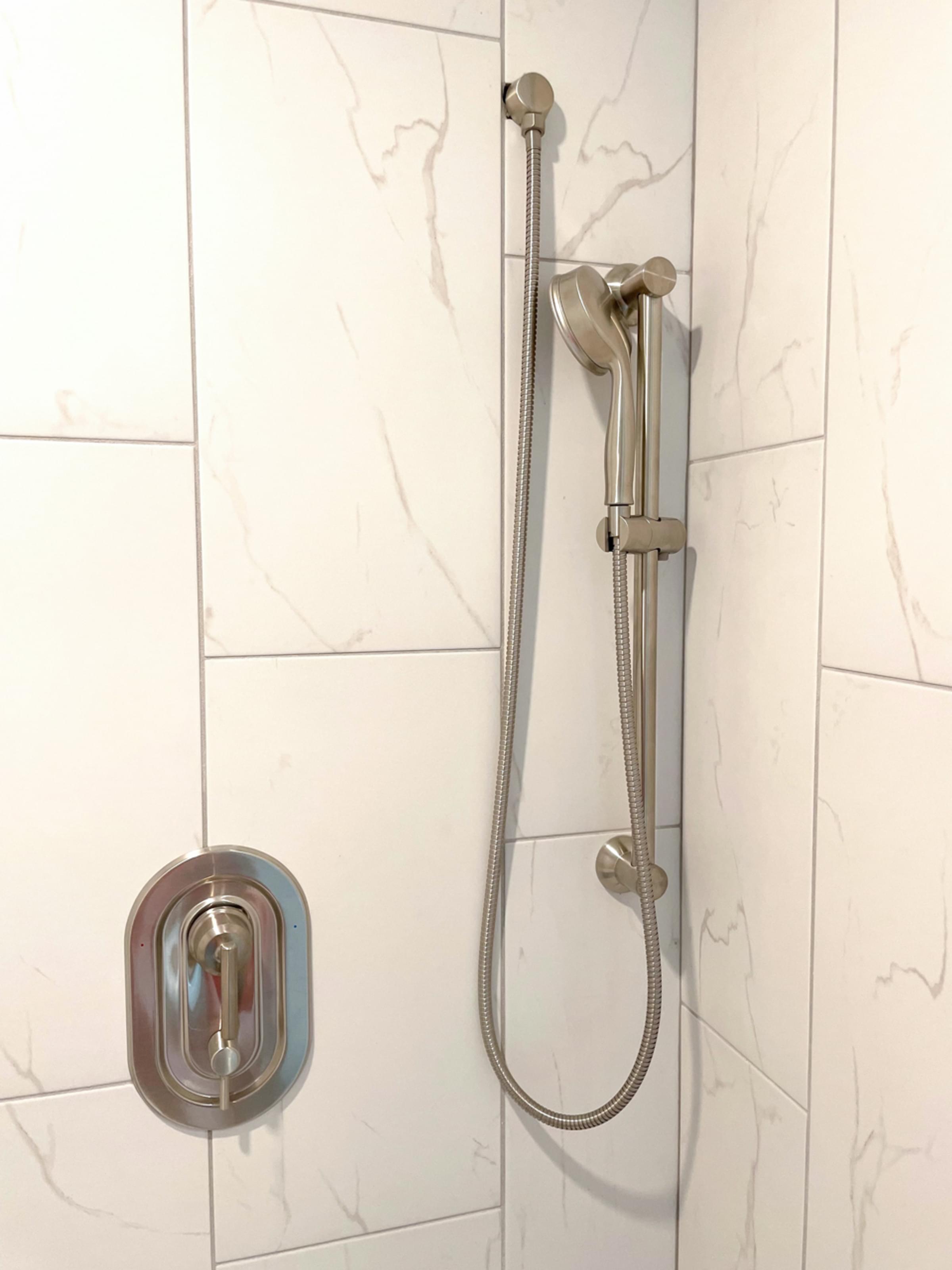 Shower with detachable shower head