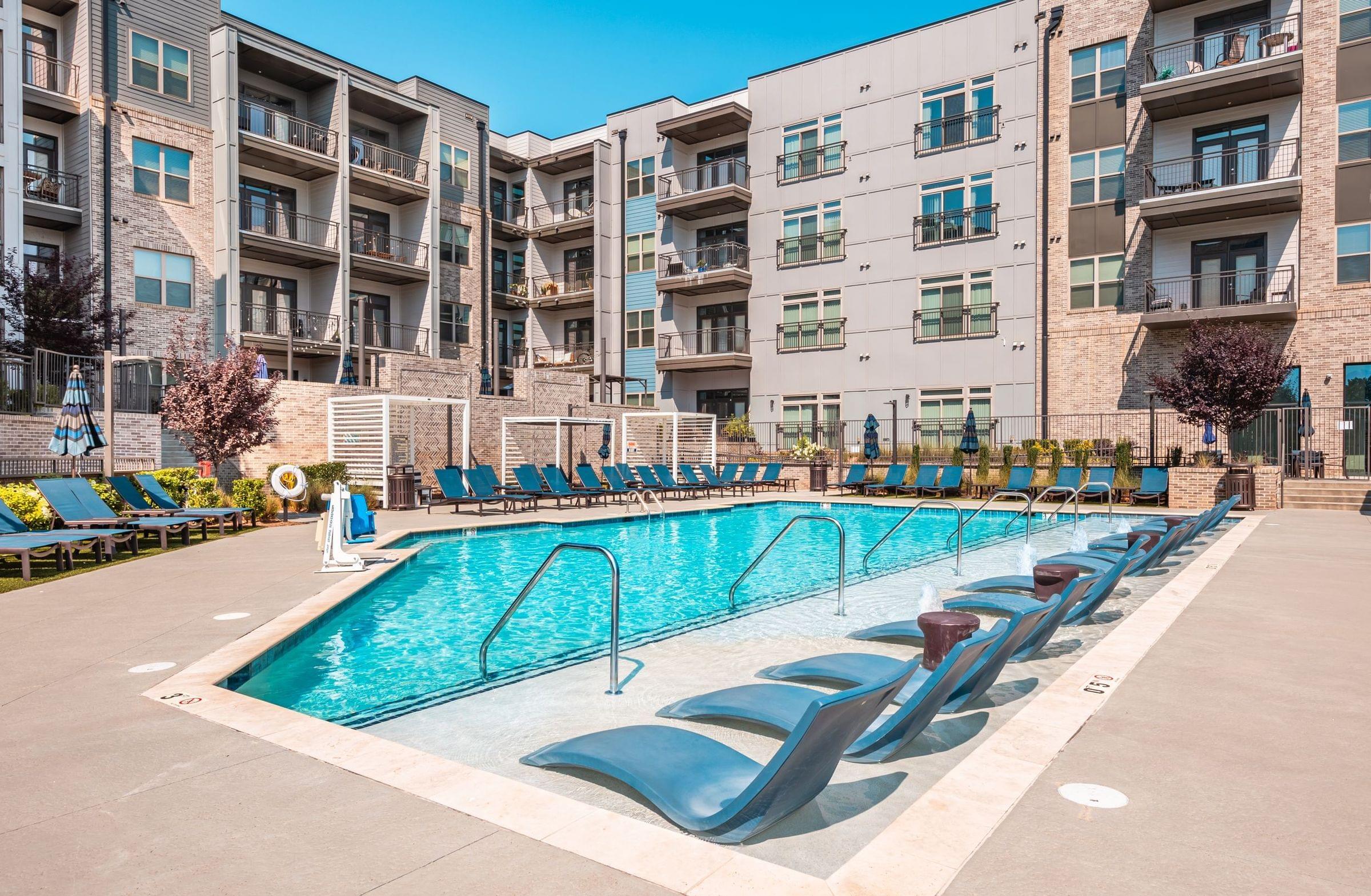 The Village at Commonwealth apartment and townhouse community exterior