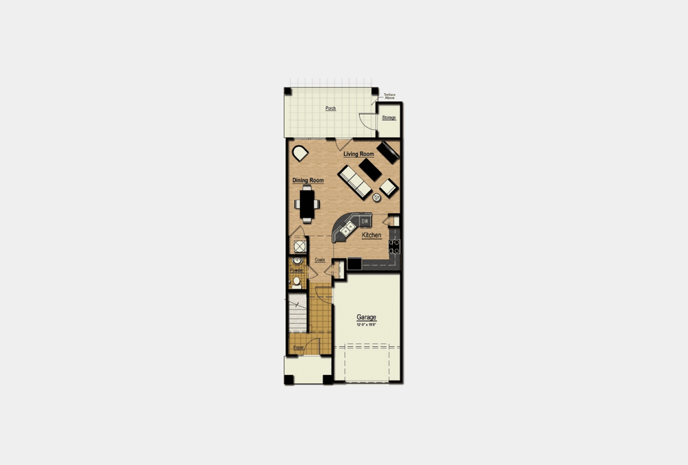 Columbia 2 Bedroom floor plan image