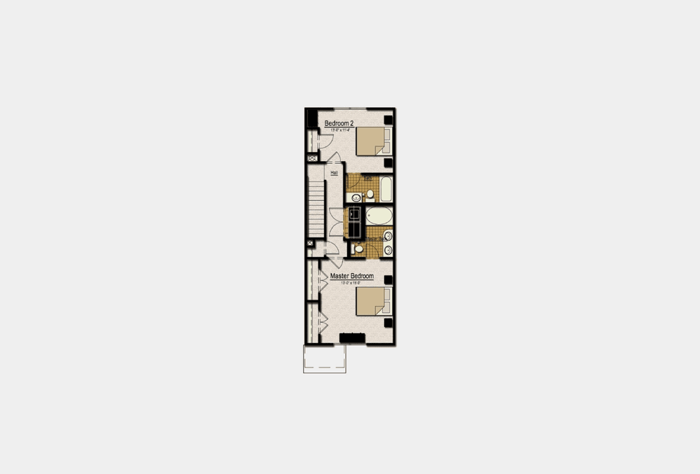 Rosemary w/ Basement 2 Bedroom floor plan image
