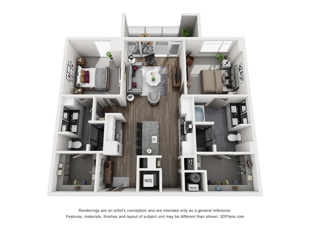 Tower - Vesper floor plan graphic