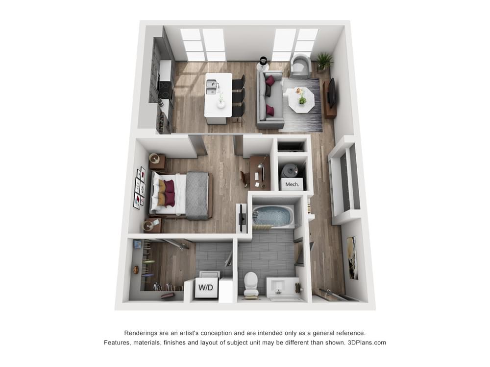1L-A ALT floor plan graphic