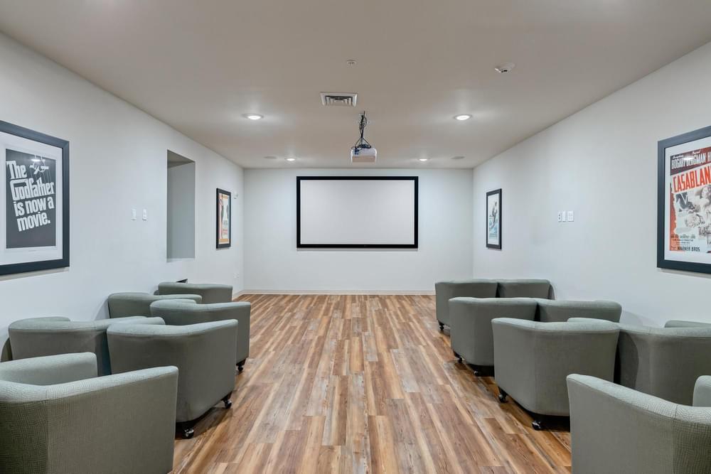 Assisted Living movie theater