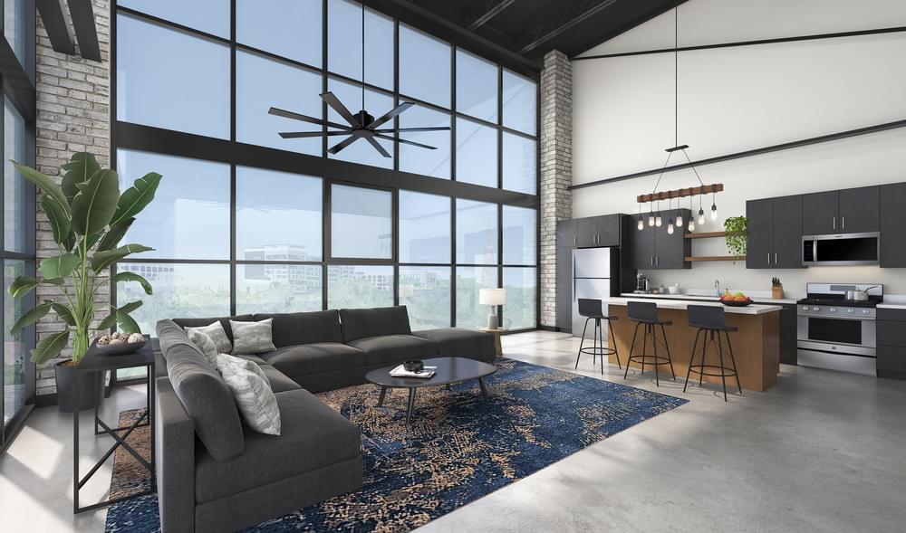 Loft Apartment Photo Gallery - Factory Lofts