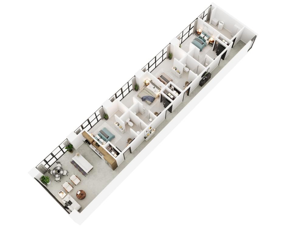 4 Bedroom floor plan image