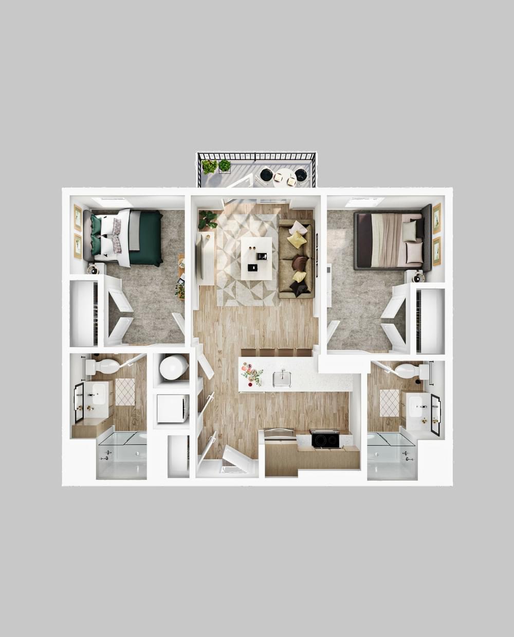 2 Bedroom