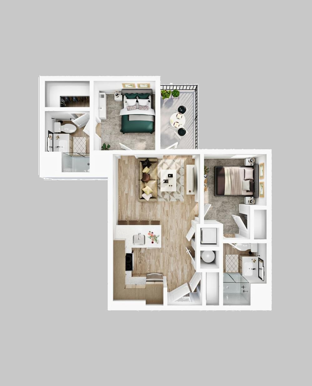 2 Bedroom