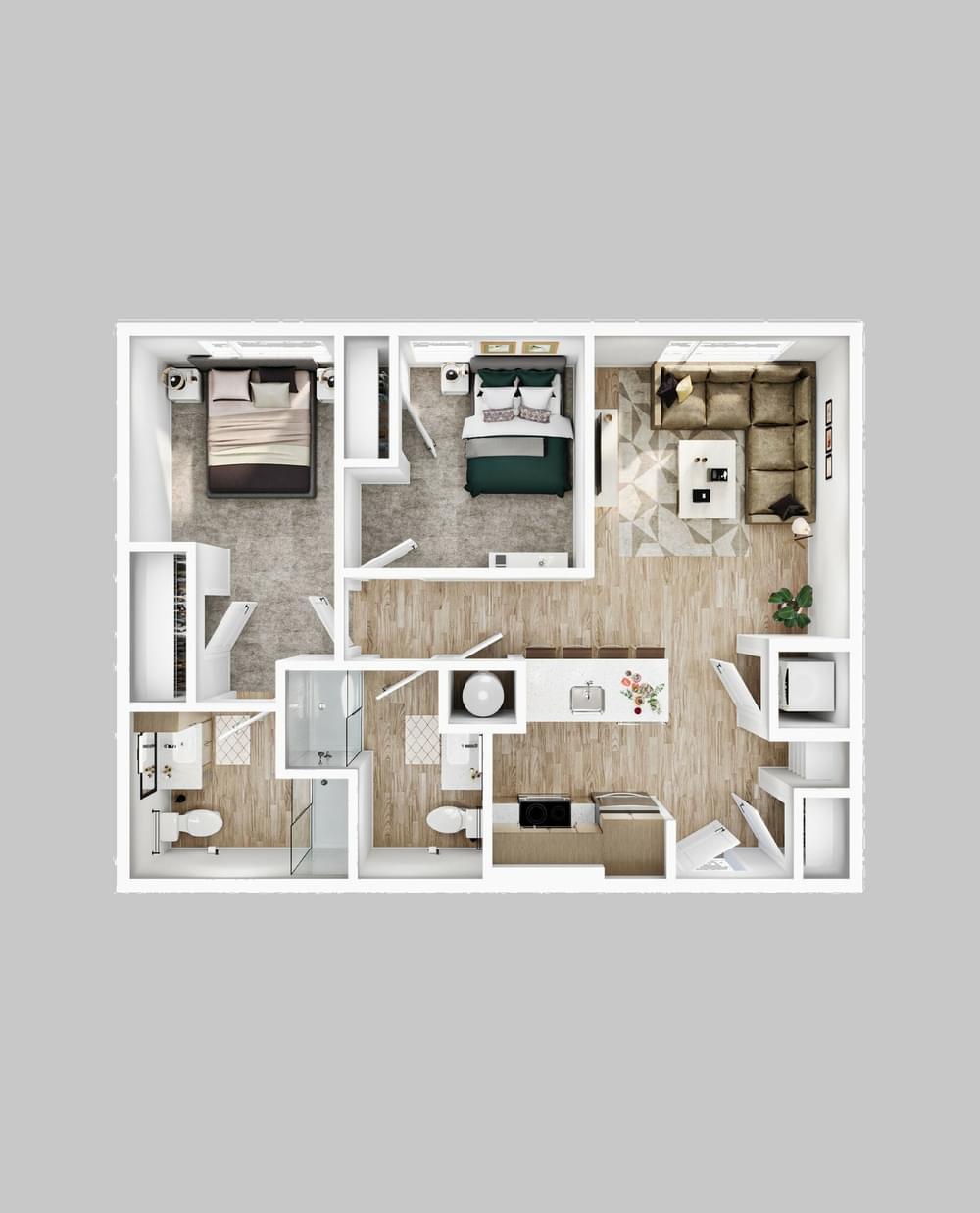 2 Bedroom