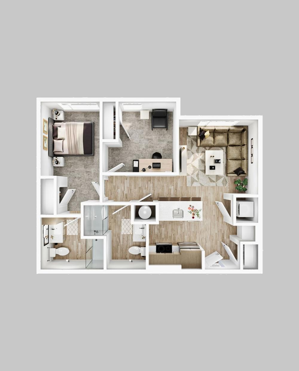 2 Bedroom