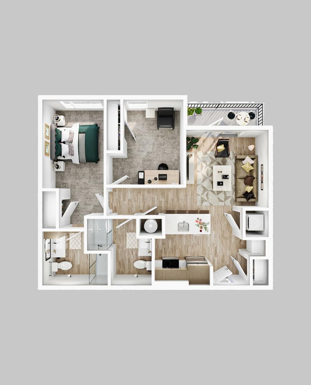 2 Bedroom
