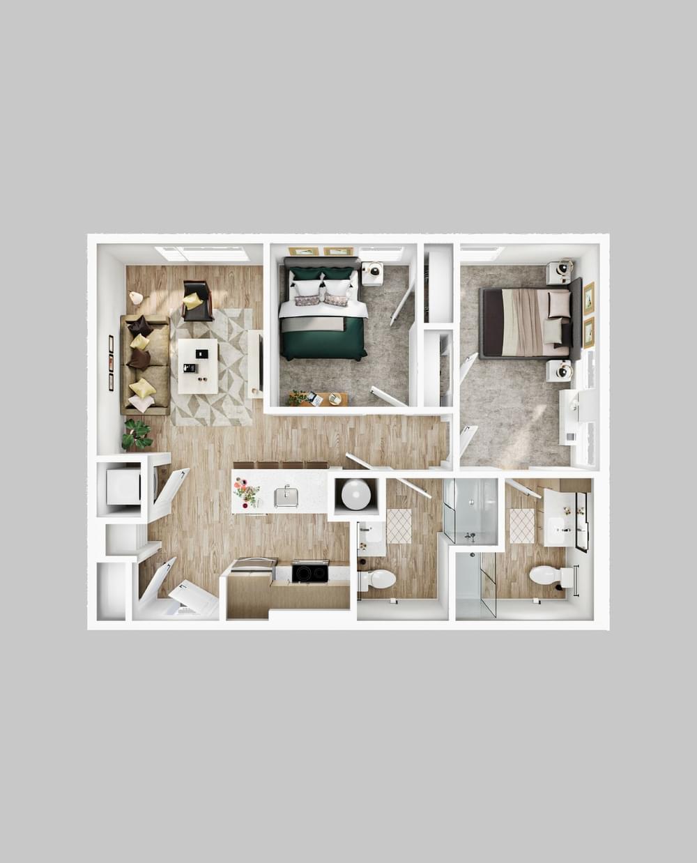 2 Bedroom