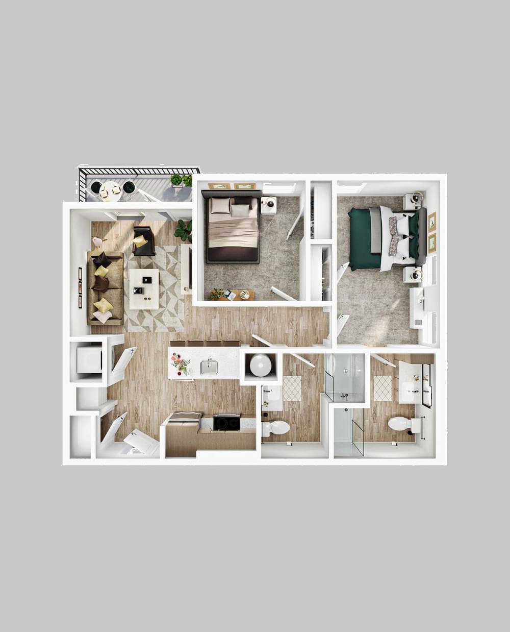 2 Bedroom
