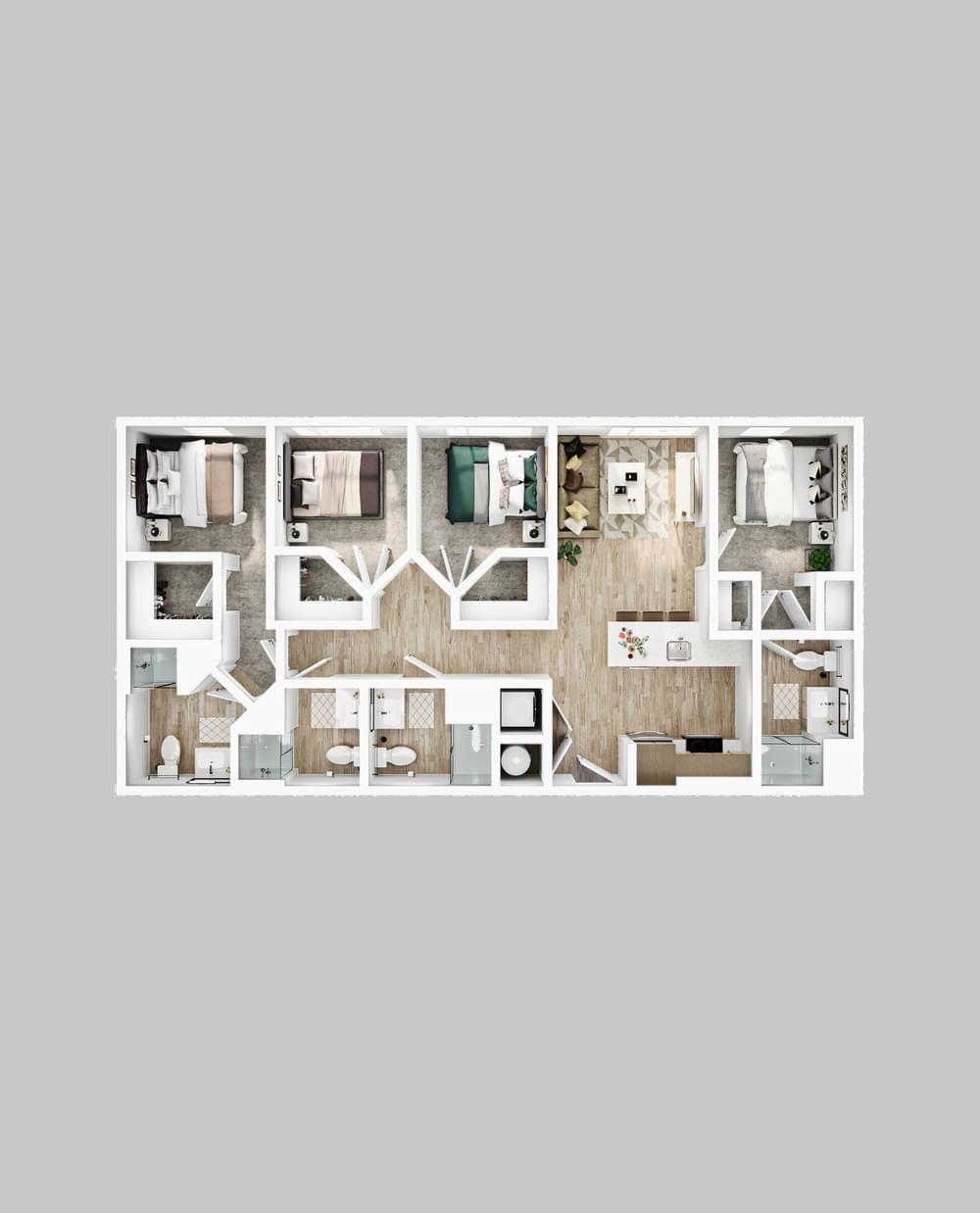 4 Bedroom Co-Living