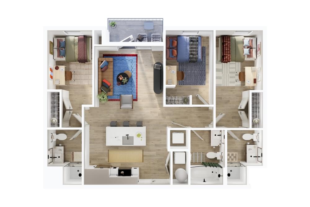 3 Bedroom