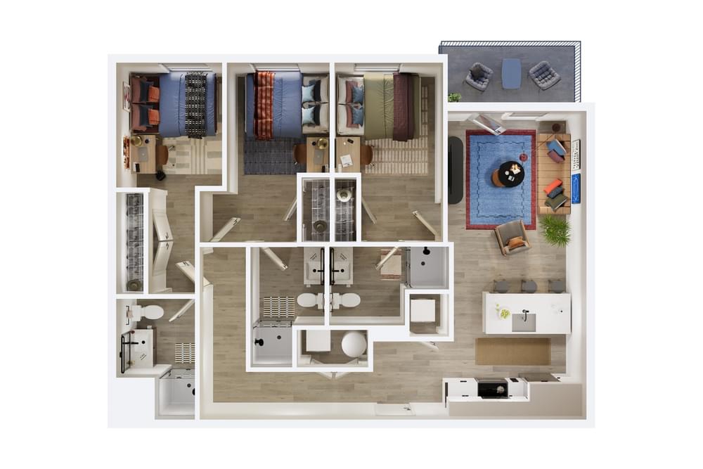 3 Bedroom