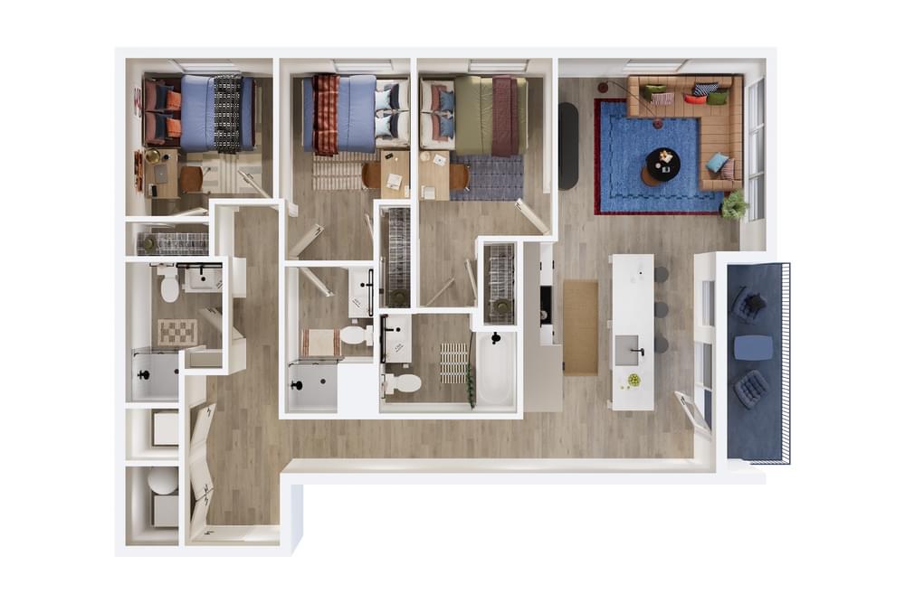 3 Bedroom