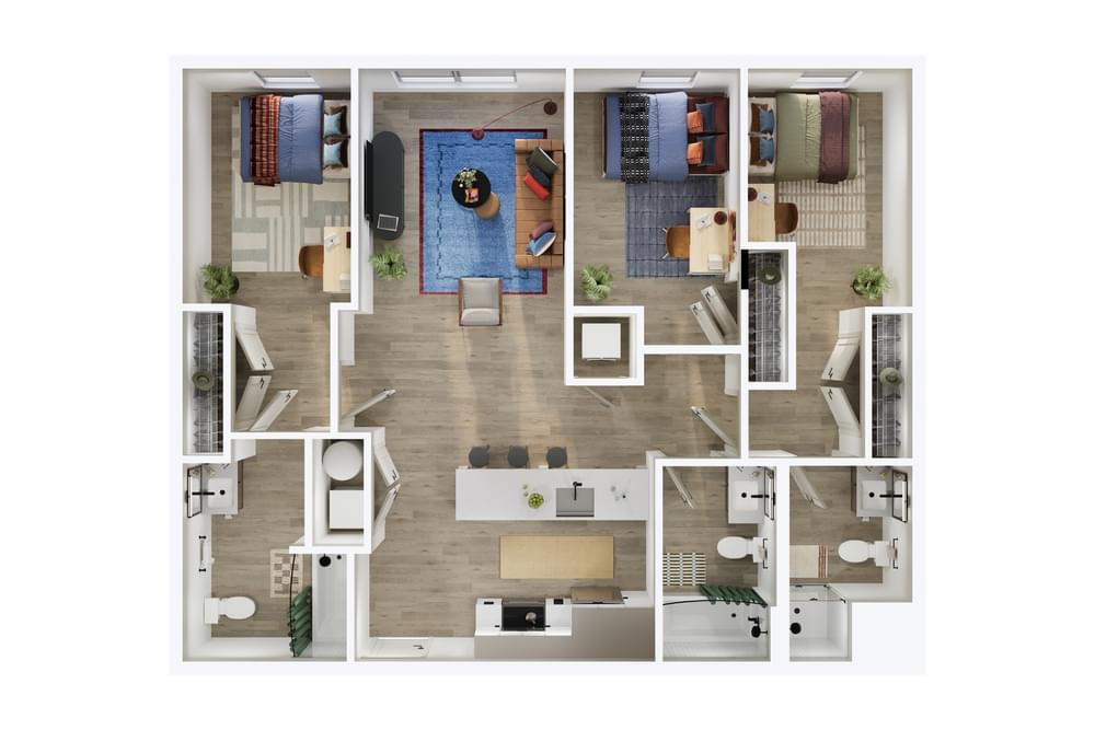 3 Bedroom