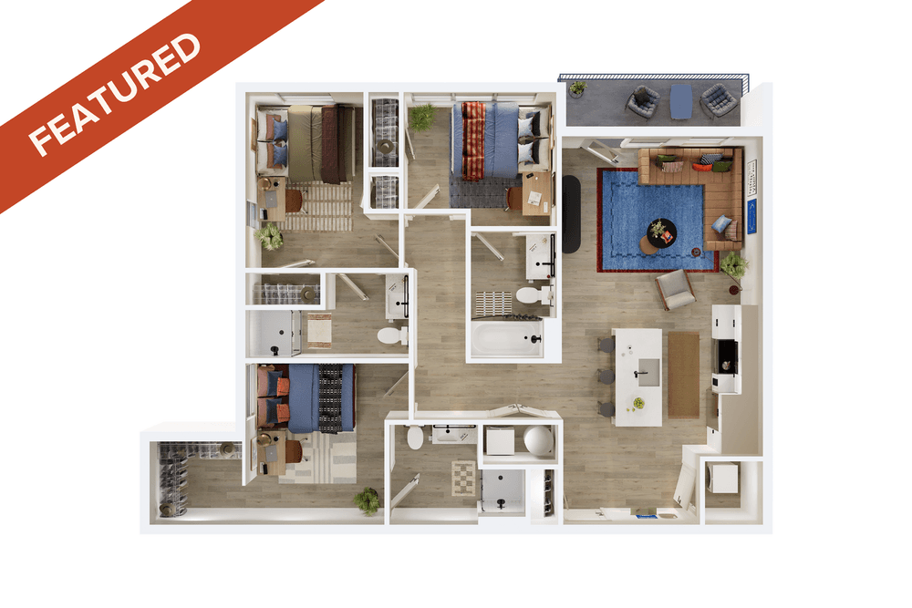 3 Bedroom