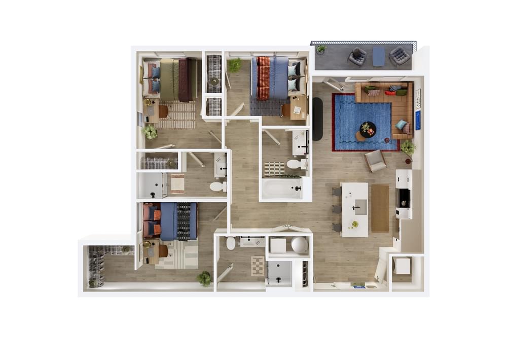 3 Bedroom