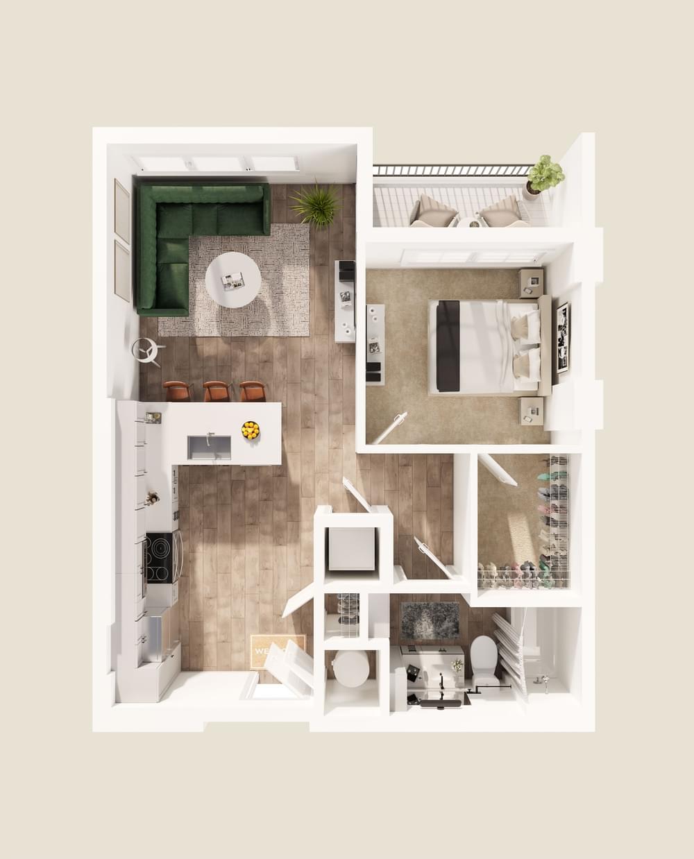 1 Bedroom