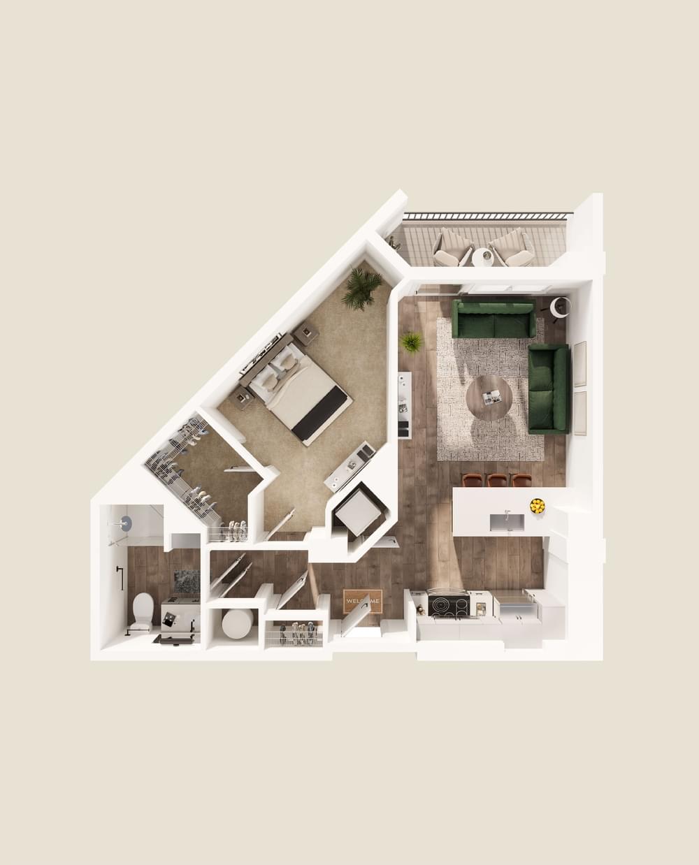 1 Bedroom