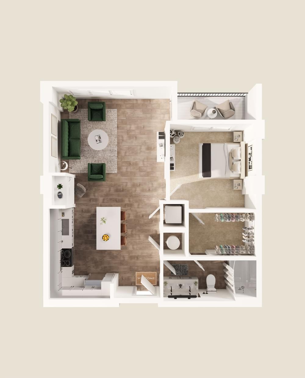 1 Bedroom