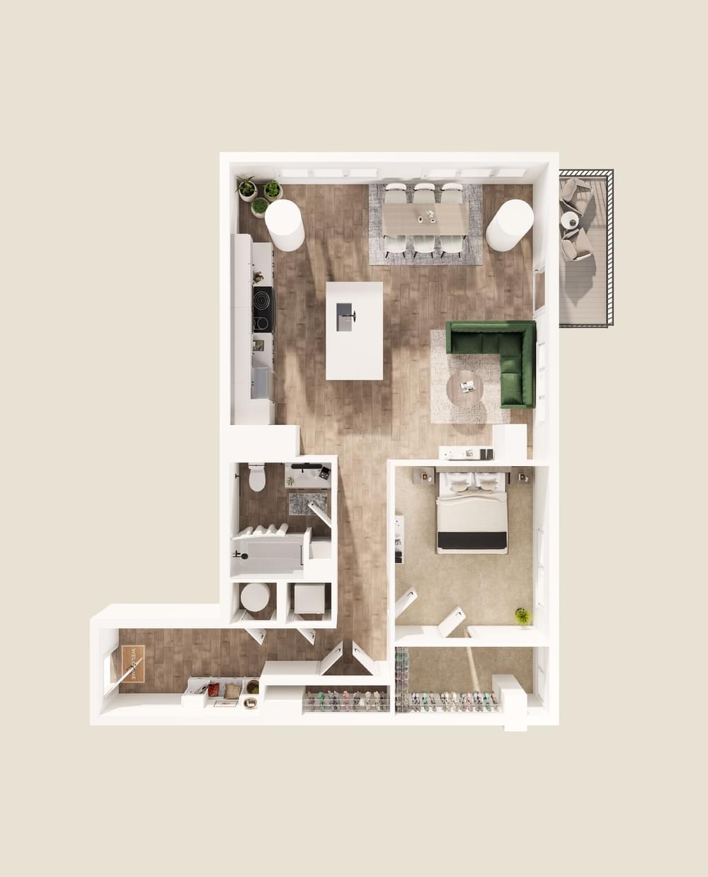 1 Bedroom