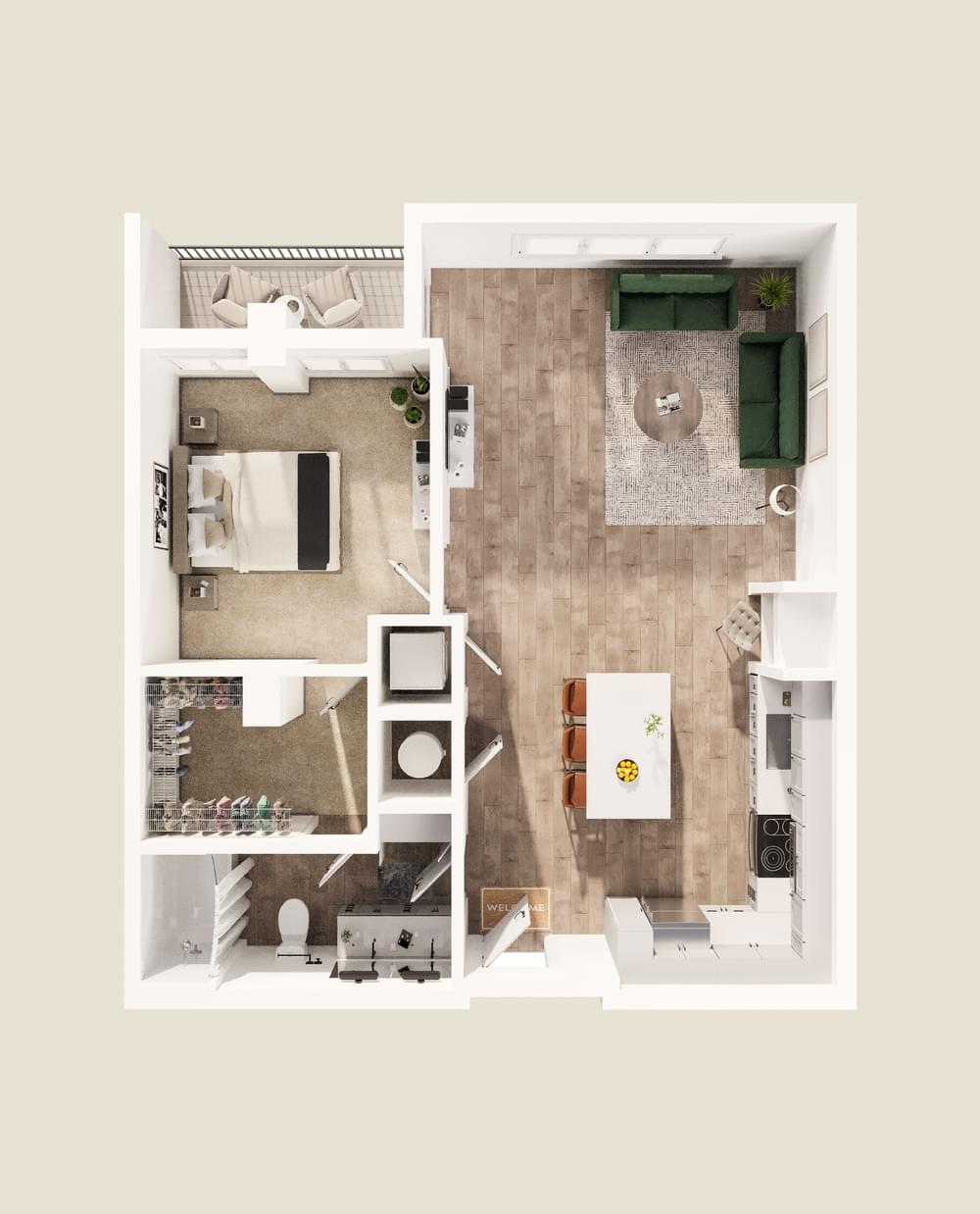 1 Bedroom