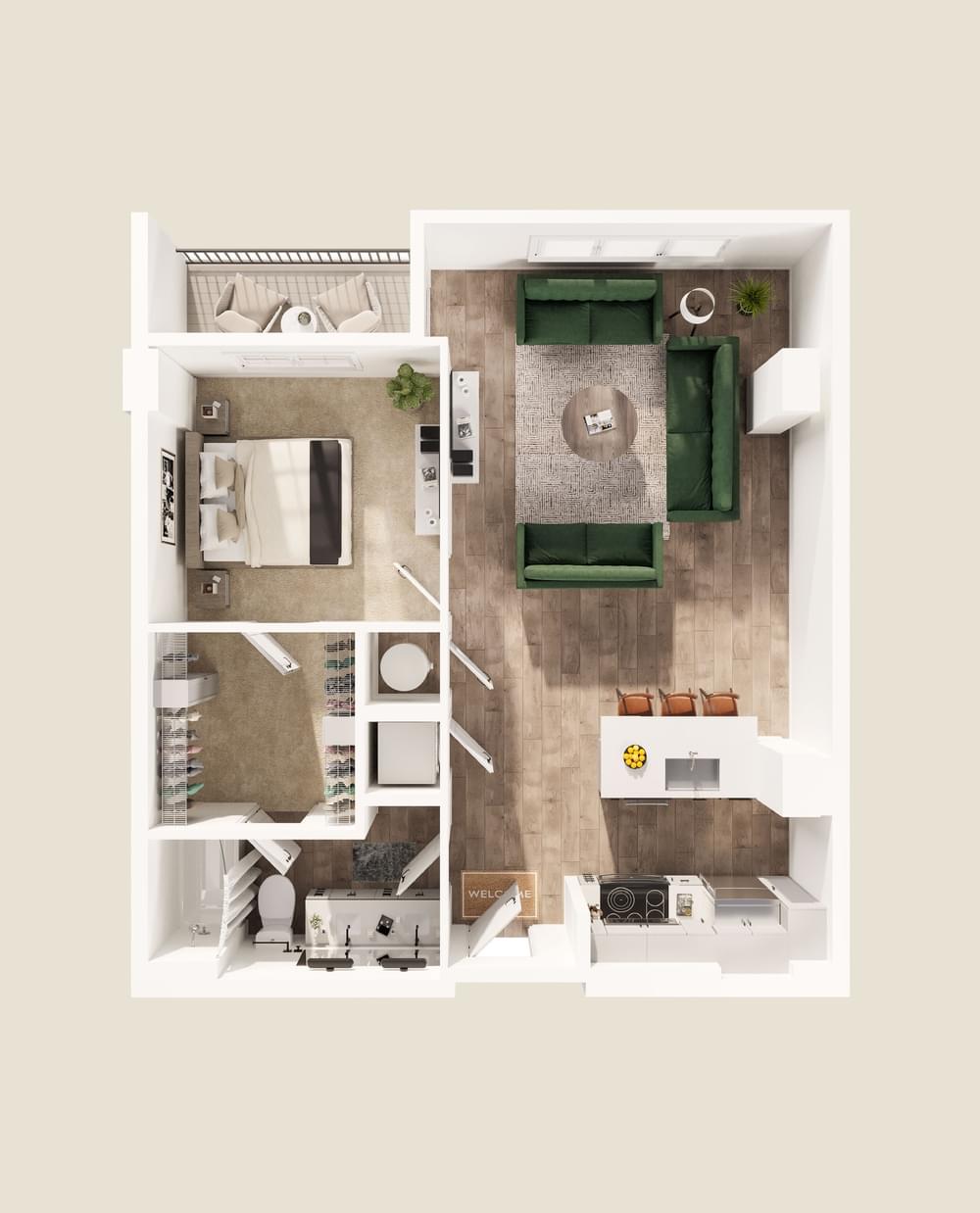 1 Bedroom