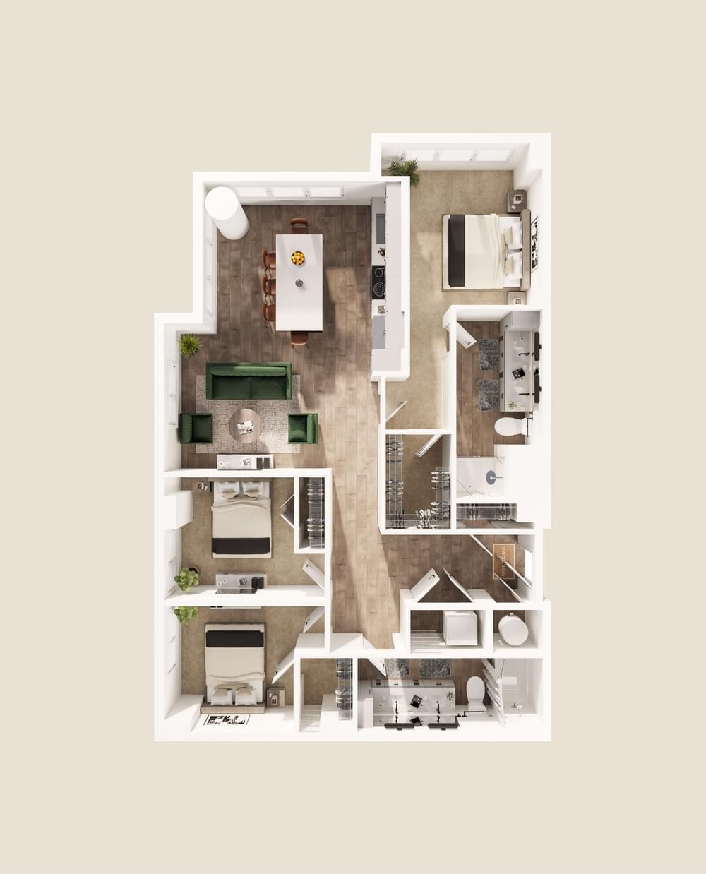 3 Bedroom