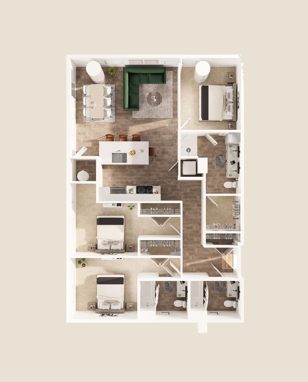 3 Bedroom