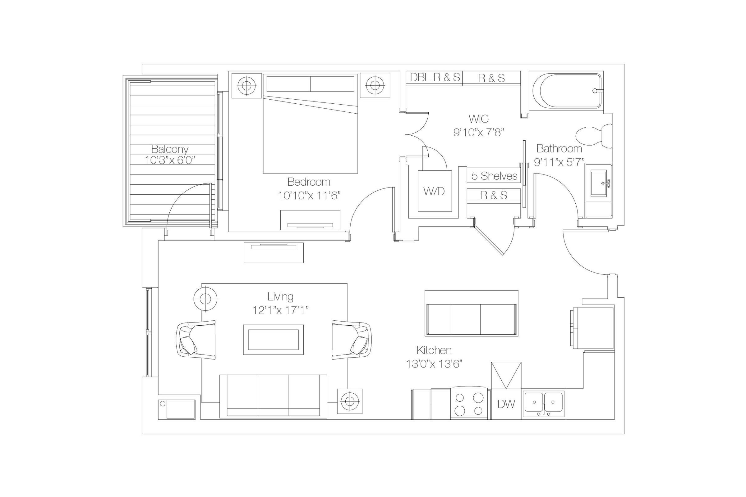 Yellow Curry Floor Plan Image