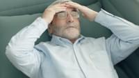 Elderly Man Headache