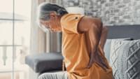 Elderly Woman with Back Pain