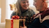 Elderly gift giving