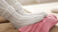 Feet on Hot Water Bottle