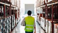 Lone Worker in a Warehouse