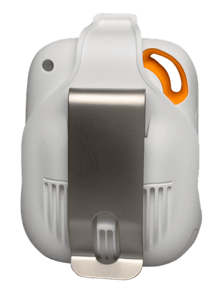 White Alarm in Clip Back