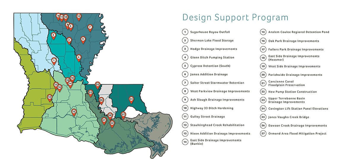 DSP Projects Map 20230418