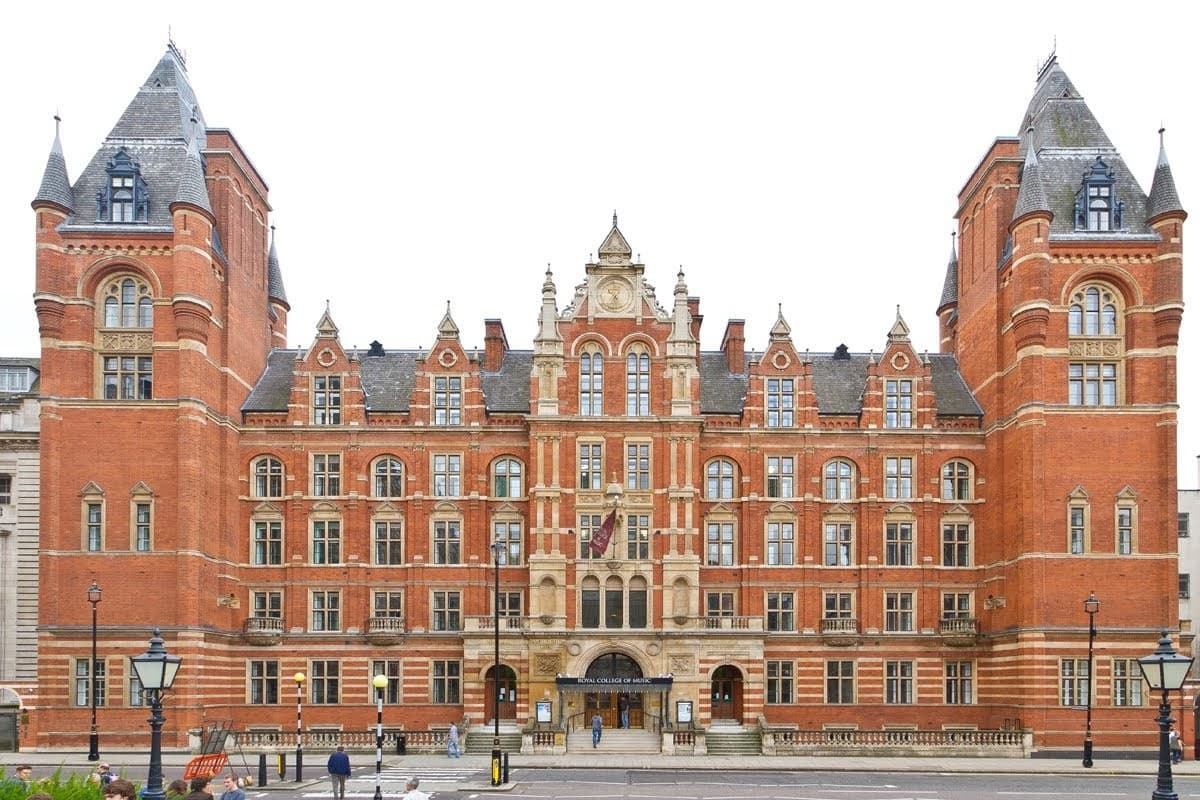 Image of the Royal college of music, listed building with sesame access disabled access.