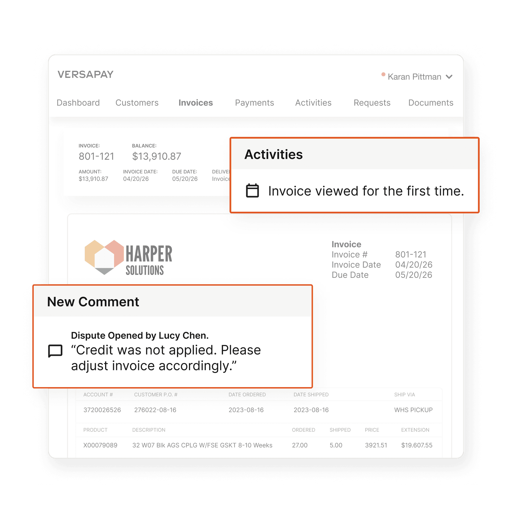 Electronic Invoice Presentment and Payment | Versapay