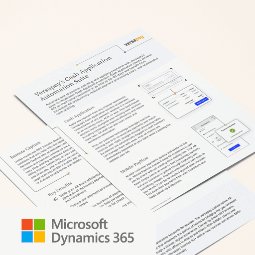 Cash Application for Microsoft Dynamics product sheet