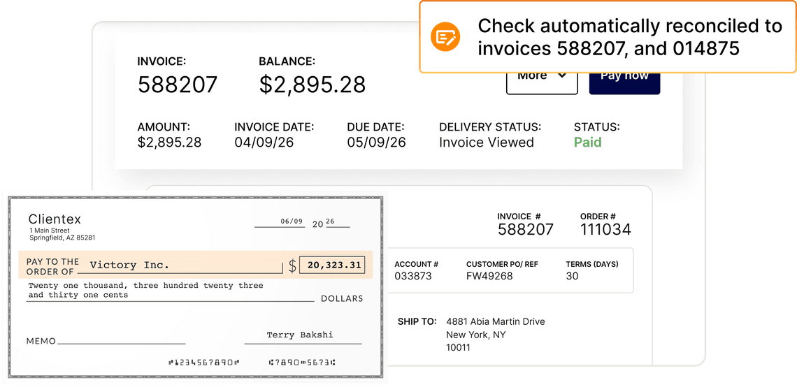 Cash application product hero paid lp