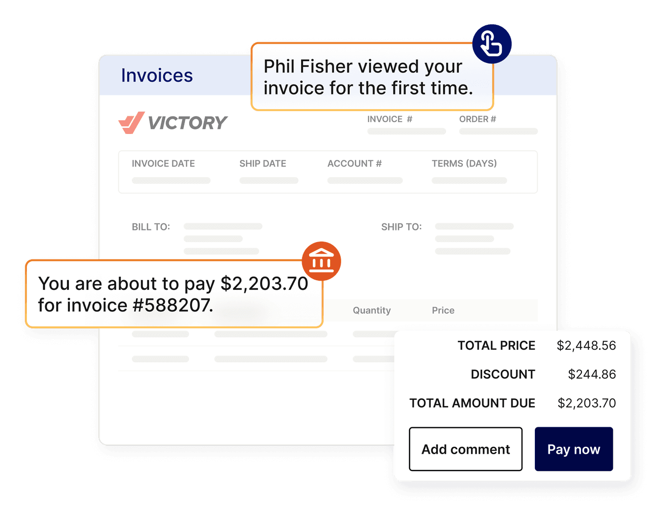 Digital Invoicing and Customer Portal Platform Overiview